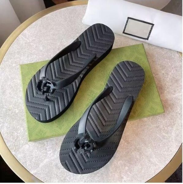 

2023 fashion designer ladies flip flops simple youth slippers moccasin shoes suitable for spring summer and autumn ls beaches slippers, Black