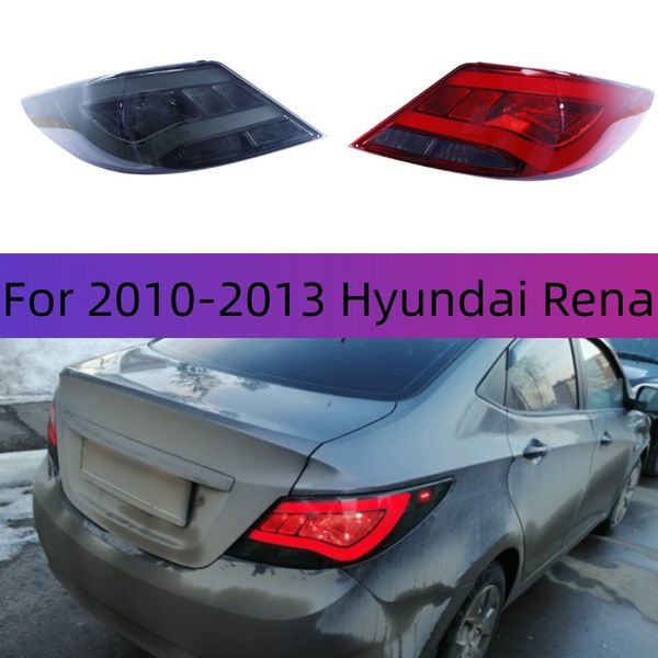 

car styling for 20 10-20 13 hyundai rena taillight assembly led drl turn signal brake lamp auto accessories