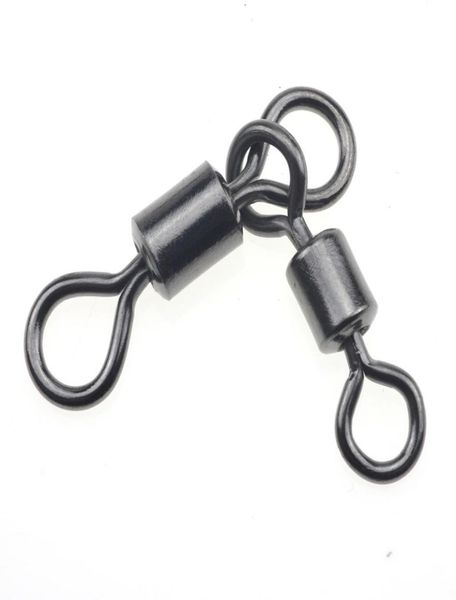 

rompin 10pcslot 3 way fishing swivel rolling triangle joint rolling swivels fishhooks sea fishing line connector snap tackle8288834