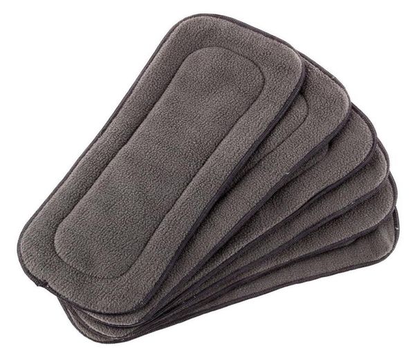 

baby 5 layer charcoal bamboo inserts reusable liners for cloth diapers6284250