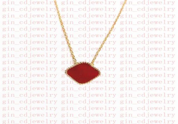 

classic lucky clover necklace pendant stainless steel 18k gold plated ladies and girls valentine039s day mother039s day enga1400561, Silver