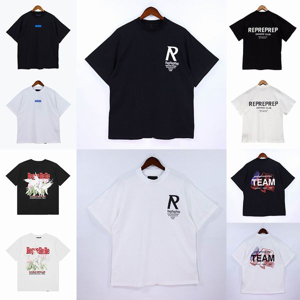 

mens t-shirts representse summer loose fitting man tees luxurys clothing street breathable and quick drying hip-hop t-shirt sleeve clothes, White;black