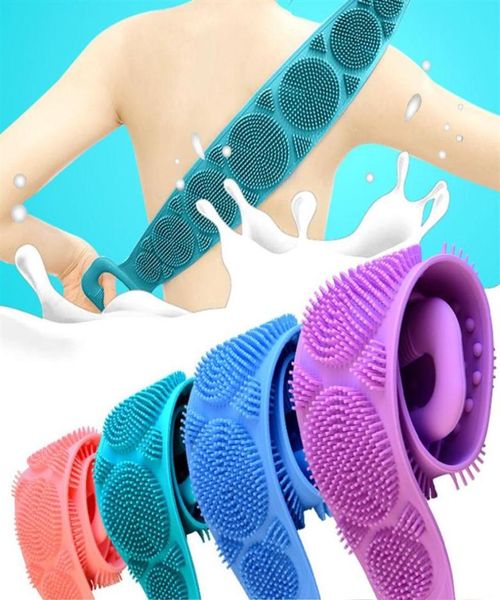 

silicone bath towels for men women bath towel brush body massage tool25387235439