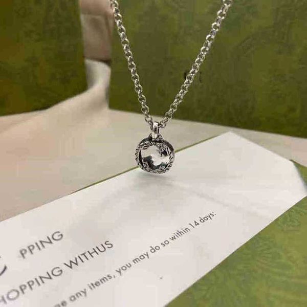 

80% off designer jewelry bracelet necklace ring 925 simple trend fried dough twist chain pendant made old, Silver