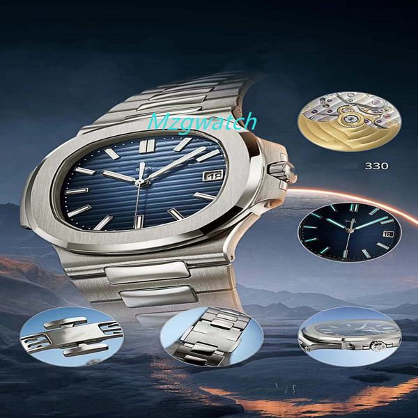 

3kf 5811 men's watch cal.26-330 s c movement diameter 41mm hickness 8.2mm swiss luminous coating sapphire crystal glass waterproof butt, Slivery;golden