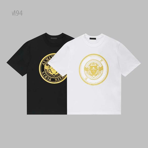 

2023ss mens fashion t shirt designers men clothing black white tees short sleeve women's casual hip hop streetwear tshirts d1121, White;black