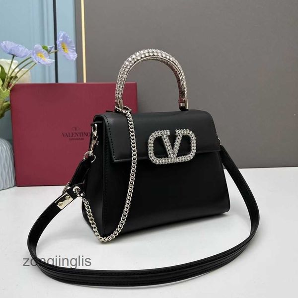 

crossbody designer bag women beach bags fashion classic lady valentinoc handbags new diamond metal small fashion handbag sk5e