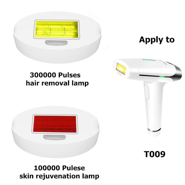 

epilator t009 ipl epilator replace lamp laser light cartridge for t009 laser permanent hair removal