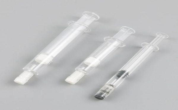 

24 x empty cosmetic essence syringe bottle plastic diy water needle refillable container tubing 3ml 5ml 10ml4948545