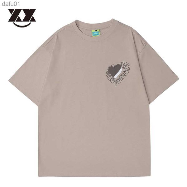 

men t-shirt cotton hip hop t shirt bear print hip hop t-shirt streetwear loose fashion tee 2022 summer l230520, White;black