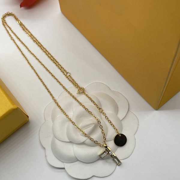 

fashion necklace designer necklace long chain necklace box birthday gift party anniversary jewelry, Silver