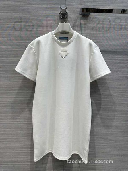 

basic & casual dresses designer women's casual simple and versatile straight tube slim short sleeved t-shirt dress wyip, Black;gray