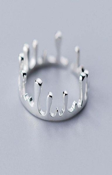

wedding rings fashion ring small open imperial crown ringen jewelry female cool cute midi for women party gifts promise couples2410841, Slivery;golden