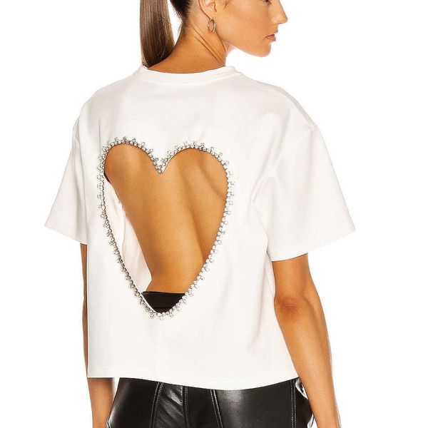 

women summer backless tshirts backless fashionable ladies blouses bzqa, White