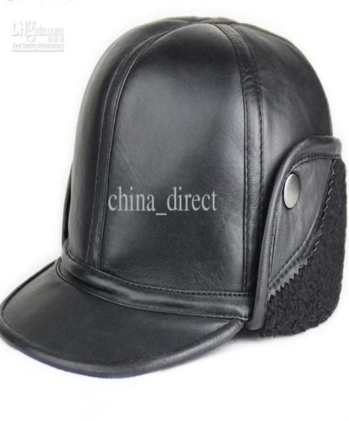 

thick warmer winter real sheepskin leather newsboy hats casual hat cap 7pcslot 31021249200, Blue;gray