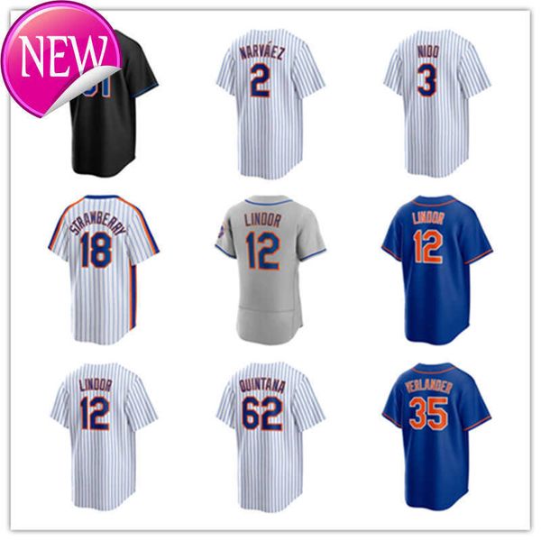 

custom jersey new men women youth york mets 12 francisco lindor 20 pete alonso darryl strawberry max scherzer al leiter justin verlander tom, Blue;black