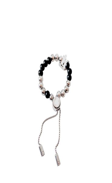 

m00512 beads bracelet chain bracelet all new012345672433198, Black
