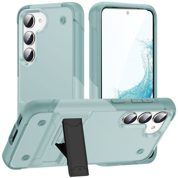 

armor shockproof phone cases for samsung s23 s22 s21 plus ultra fe a04 a14 a54 a13 a23 a33 a53 a73 hybrid pc tpu kickstand cellphone case ba