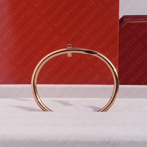 

mens bracelet love screw bracelets designer jewelry woman rose gold silver plated diamond jewellery designer accessory for woman wholesale d, Black