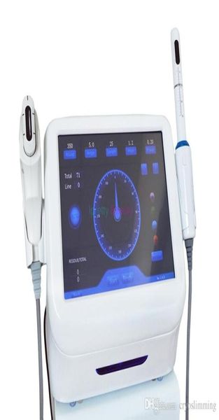 

2 in 1 hifu vaginal tightening machine anti aging face lifting body slimming wrinkle removal with 5 cartridges ultrasound beauty e1543428