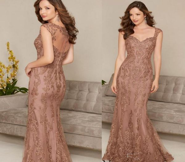 

2018 new mermaid mother of the bride dresses plus size lace appliques floor length v neck long formal evening gowns1999192, Black;red