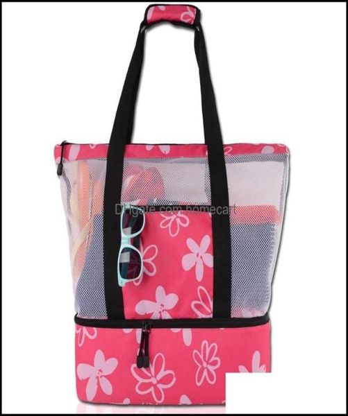 

shop bags lage aessoriesshop bags soft cooler lightweight trips picnic beach bag cam sports mesh tote flat bottom parks zipper c3416633