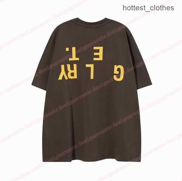 

2023 t shirt depts mens tshirt designer fashion pure cotton t-shirt womens high street luxury loose classic print 4 rr2i, White;black