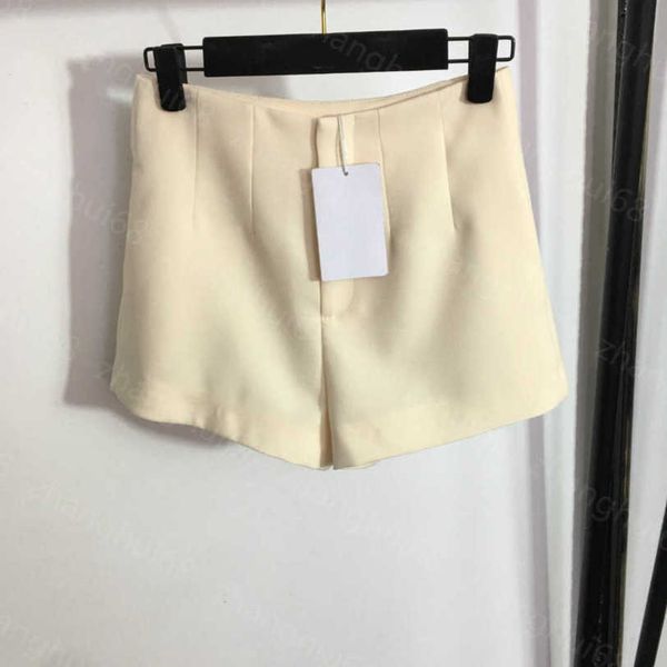 

23ss womens designer clothing black shorts womens shorts hardware alphabet decorative temperament ol trousers shorts women clothes a1, White;black
