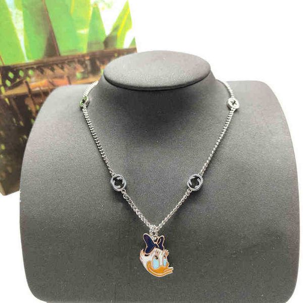 

80% off designer jewelry necklace ring simple bracelet earrings men's women's cartoon set batch, Black