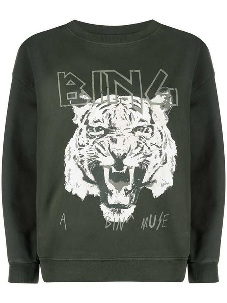 

ab sweatshirt women designer pullover hodies digital print fleece cotton bings army green sweater, Black