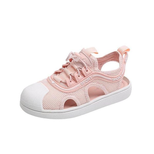 

sandals baby shoes footwear children summer shell toe f12701, Black;red