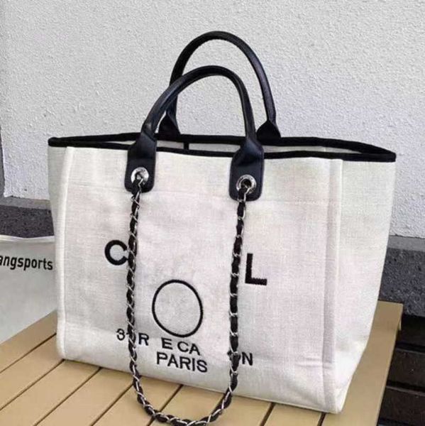 

women's luxury fashion hand bags ch embroidered brand handbag female pearl beach bag big shopping small backpacks canvas chain backpack, Black;red