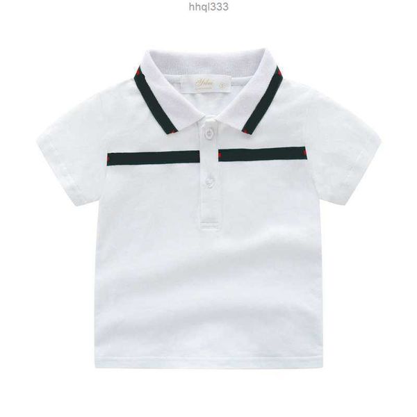 

5xaj srau summer baby boys polo shirts fashion kids short sleeve t shirt boy turndown collar children clothes 2-6years, Blue
