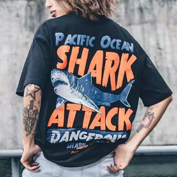 

men's t shirts hip hop shirt men japan devil t-shirt harajuku tshirt streetwear casual short sleeve summer 2023 cool black boys 7zq2j, White;black