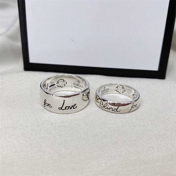 

70% off designer jewelry bracelet necklace ring for male female couples plated with sterling love fearless blindforlove, Silver