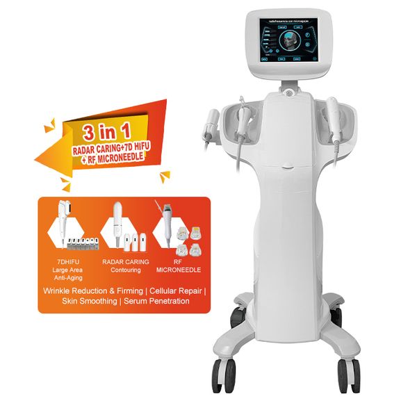 

home beauty instrument 7d hifu 3 in 1 high intensity focused ultrasound skin tightening facial lifting system