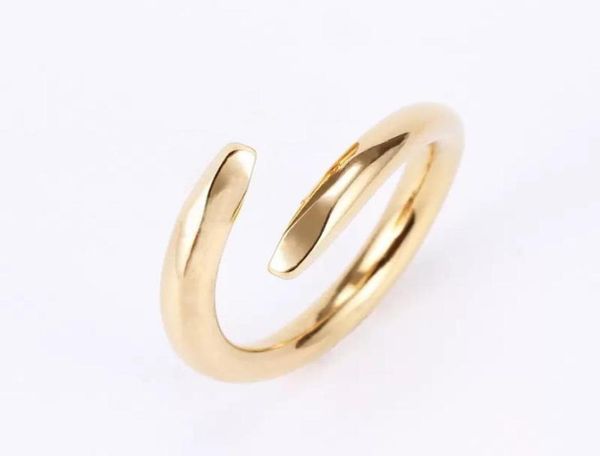 

new designer titanium steel band rings fashion jewelry men039s simple modern ring ladies gift2009036, Silver