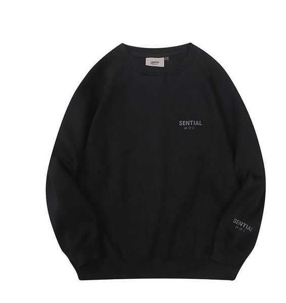 

mens womens designer essentail hoodies sweatershirts streetwear pullover sweatshirts clothing loose hooded jumper oversized coats 17z7ca, Black