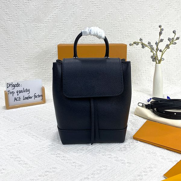 

designer backpack 15cm l54573 genuine leather small backpack with box