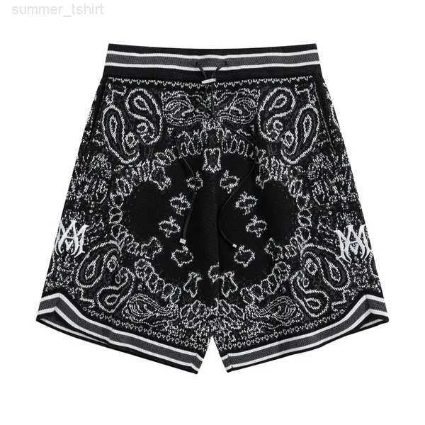 

summer mens shorts designers man short basketball cashmere hawaii beach embroidery letter print sport running short hip hop streetwear overs, White;black
