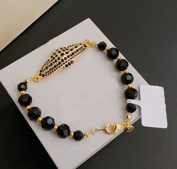 

Fashion Pearl Bracelet for women Chain Designer Bracelet Black White Women's Exquisite Jewelry Very Beautiful Gift Party