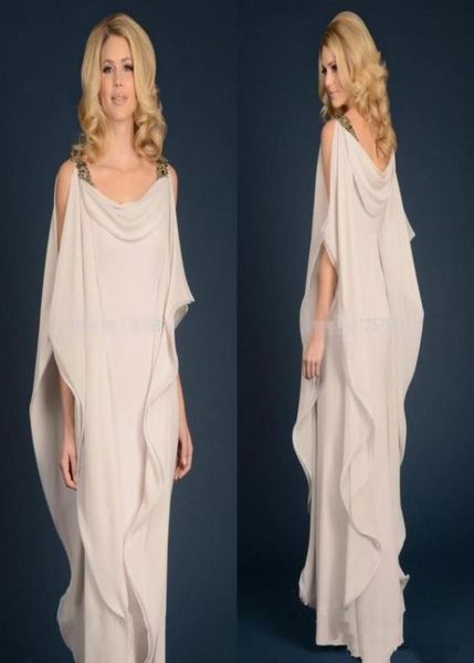 

grecian goddess chiffon mothers dress with straps floor length long elegant women dress mother of the bride groom dress7875652, Black;red