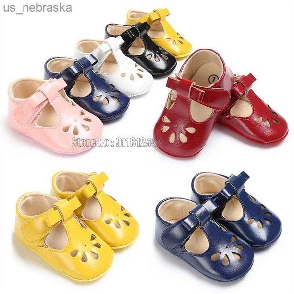 

newborn infant baby girls autumn new prewalker nonslip hollow princess summer shoes l230518