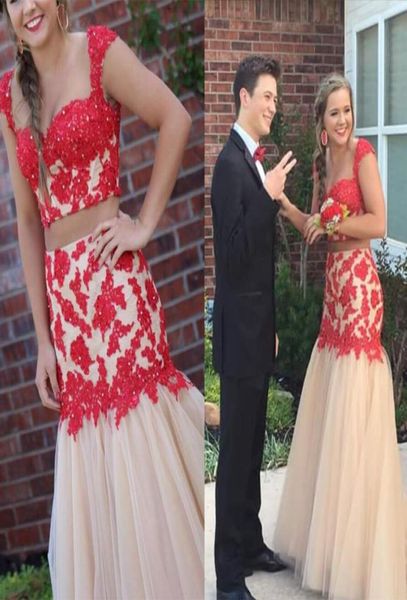 

prom dresses heart shaped collar wrapped champagne dress with red applique two piece set fish tail wrapped hip dress custom mailin5197361, Black