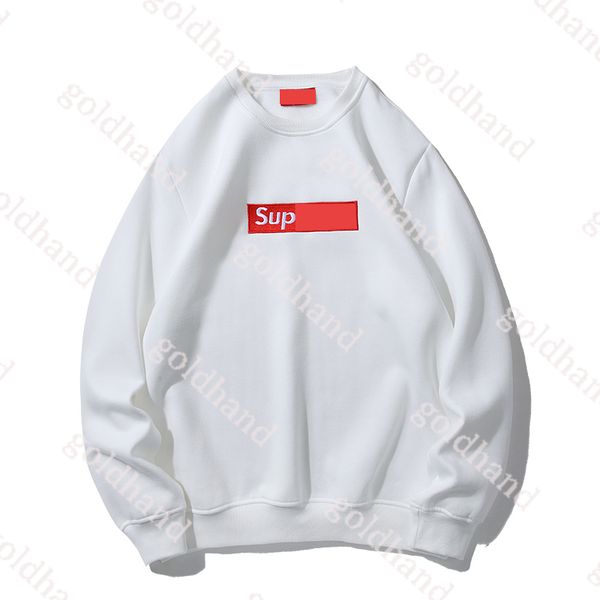 

designer men hoodie sweatshirts street loose autumn winter fashion warm pullover tide brand embroidery printed hoodie, Black