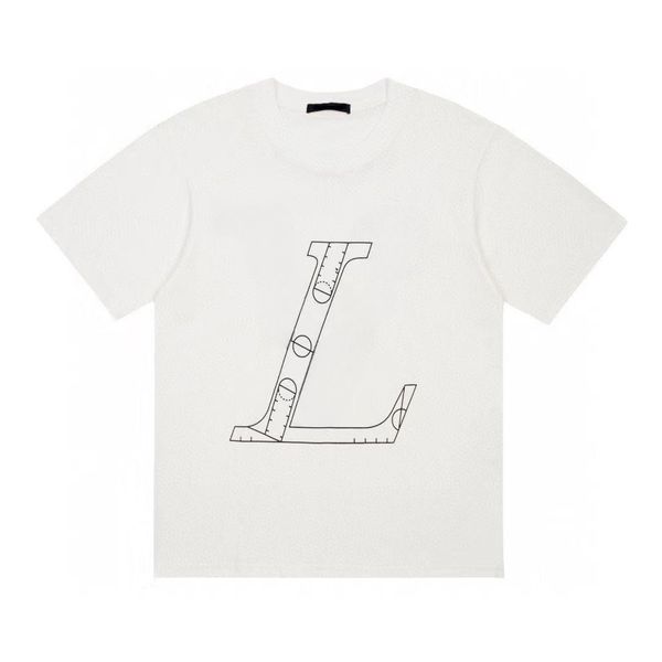 

men's designer crewneck short long oversized halloween hip hop costume paris couple t-shirt printed letter shirt men's t-shirt set, White;black