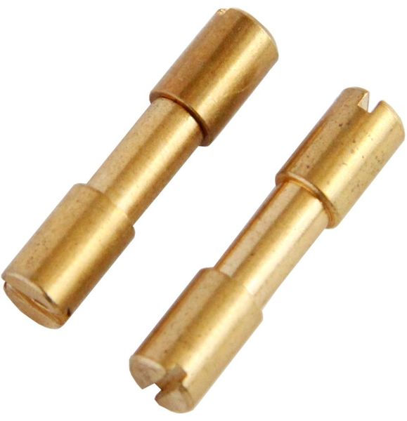 

2pcs brass corby bolts fastener diy knife handle tactics lock rivet knife shaft screws bolts8882569