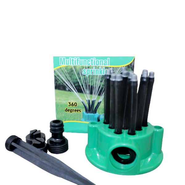 

Watering Equipments Garden Garden Supplies Fully automatic multi head sprinkler, Green