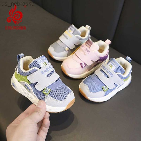 

strongshen kids shoes children prewalker shoes for baby toddler nonslip casual shoes girls boy fashion sports running shoes l230518