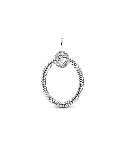 

moments small pave o pendant charms 925 sterling silver dangle charm fit original bracelet necklaces charm pendant for jewelry diy9328140, Bronze;silver